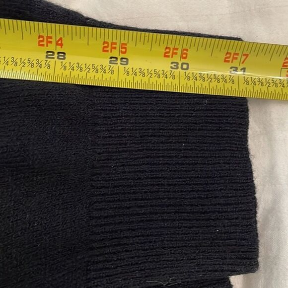 True Craft Black Knit Jogger Pants Leggings Womens Size Medium - Picture 7 of 11